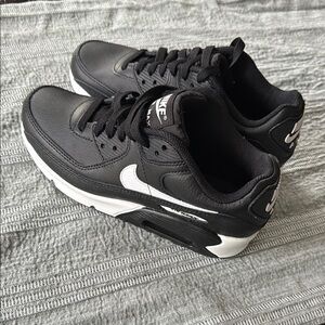 Nike Air Max Black and White Sneakers